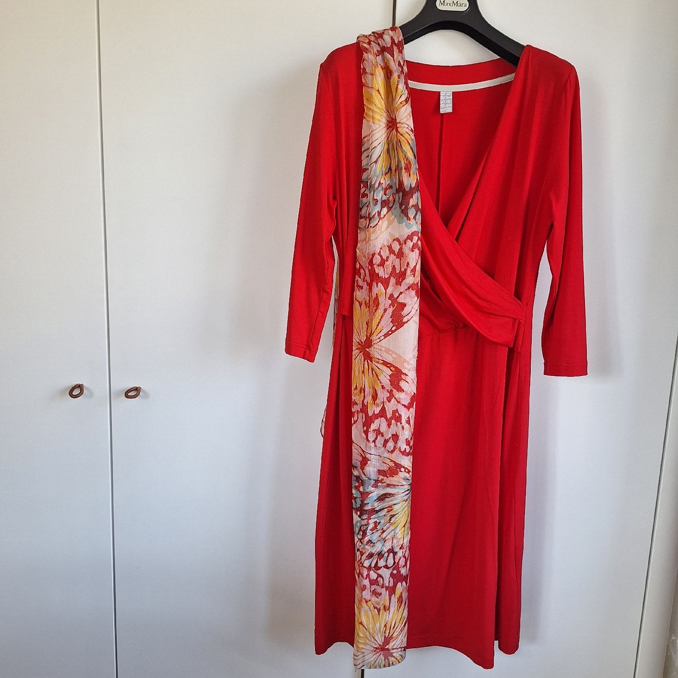 Kleinbasel Vestiti: kleinbasel by Tanja Klein, wunderschönes Kleid, L, hellrot – Usato da Wettingen venduto da Blau8 8