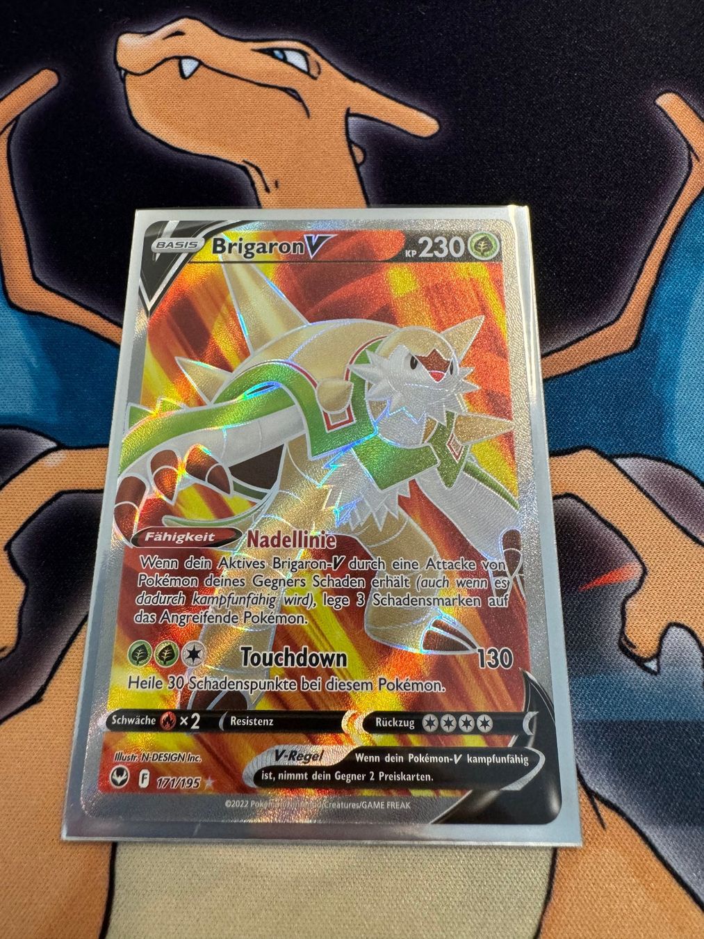 Pokémon Carte collezionabili: Brigaron V (SIT 171) - Silberne Sturmwinde – Nuovo (secondo la descrizione) da Bülach venduto da Pfrenzel