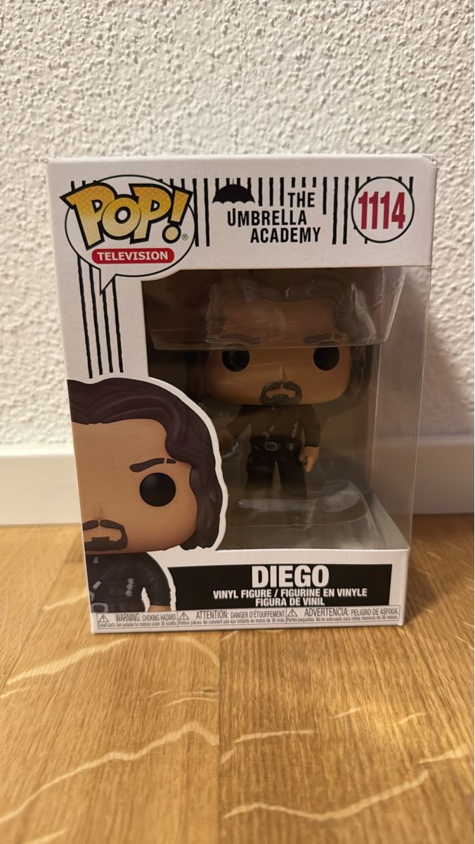Funko Figuren: Funko Pop The Umbrella Academy Diego 1114  – Neu und originalverpackt aus Suhr von Dominick