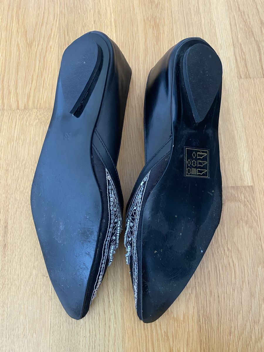 Scarpe da donna: Ballerinas im orientalischen Stil, Grösse 38 – Usato da Birmenstorf AG venduto da Midget0 3