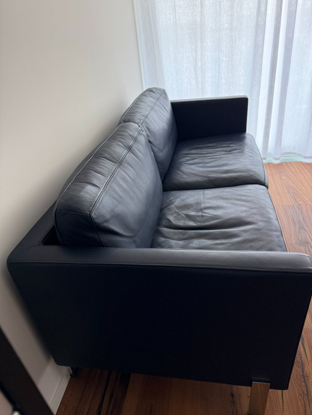 De Sede Sofas: DE SEDE Ledersofa in Blau, Typ DS 118 – Gebraucht aus Muri b. Bern von ris_m7jw 2