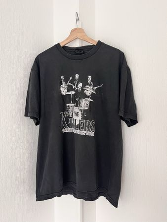 Vintage The Killers World Domination Tour T-Shirt Size XL 
