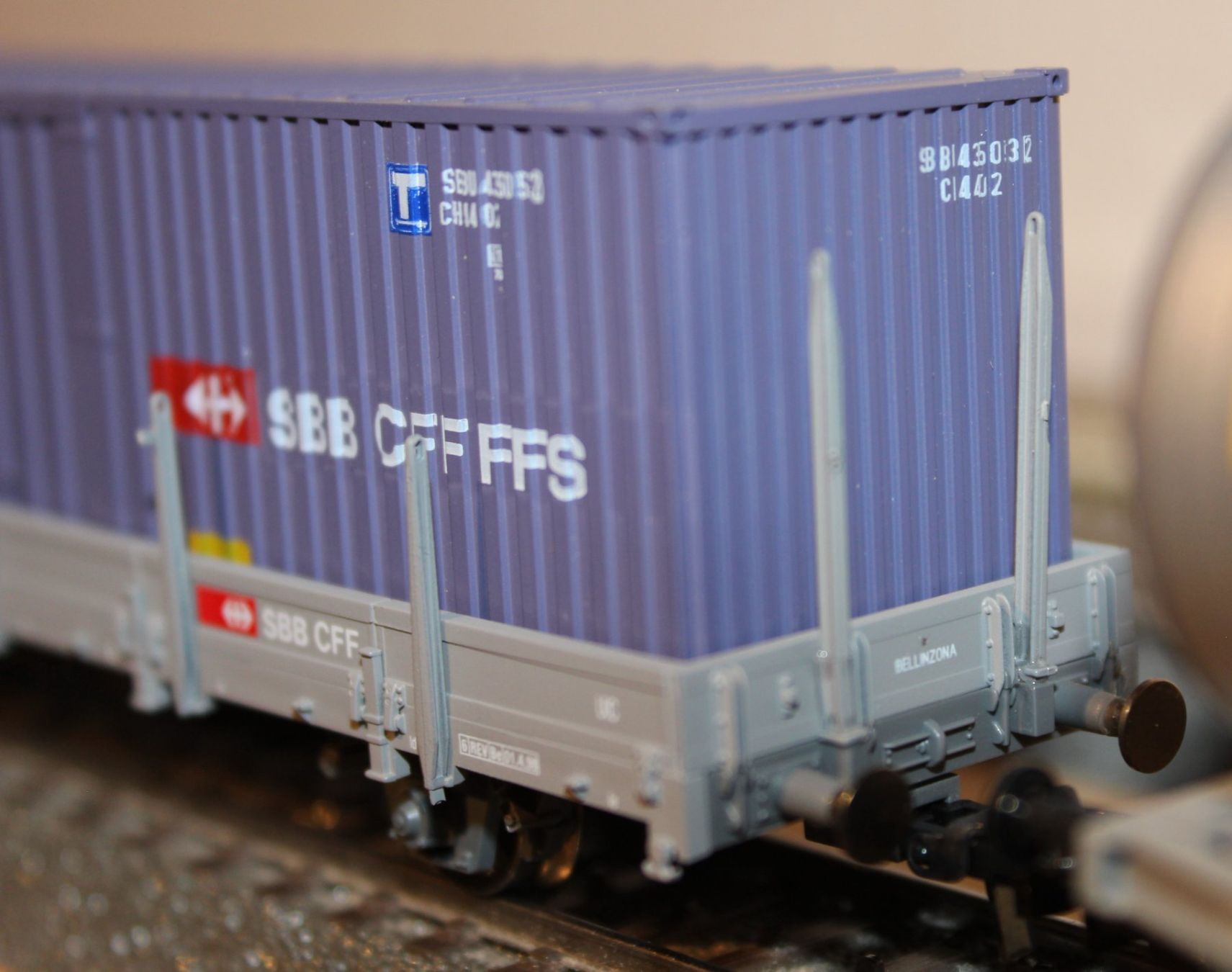 Roco Modelleisenbahnen: 3 Flachwagen SBB Ks – Neu (gemäss Beschreibung) aus Baden von bahnkorn 5