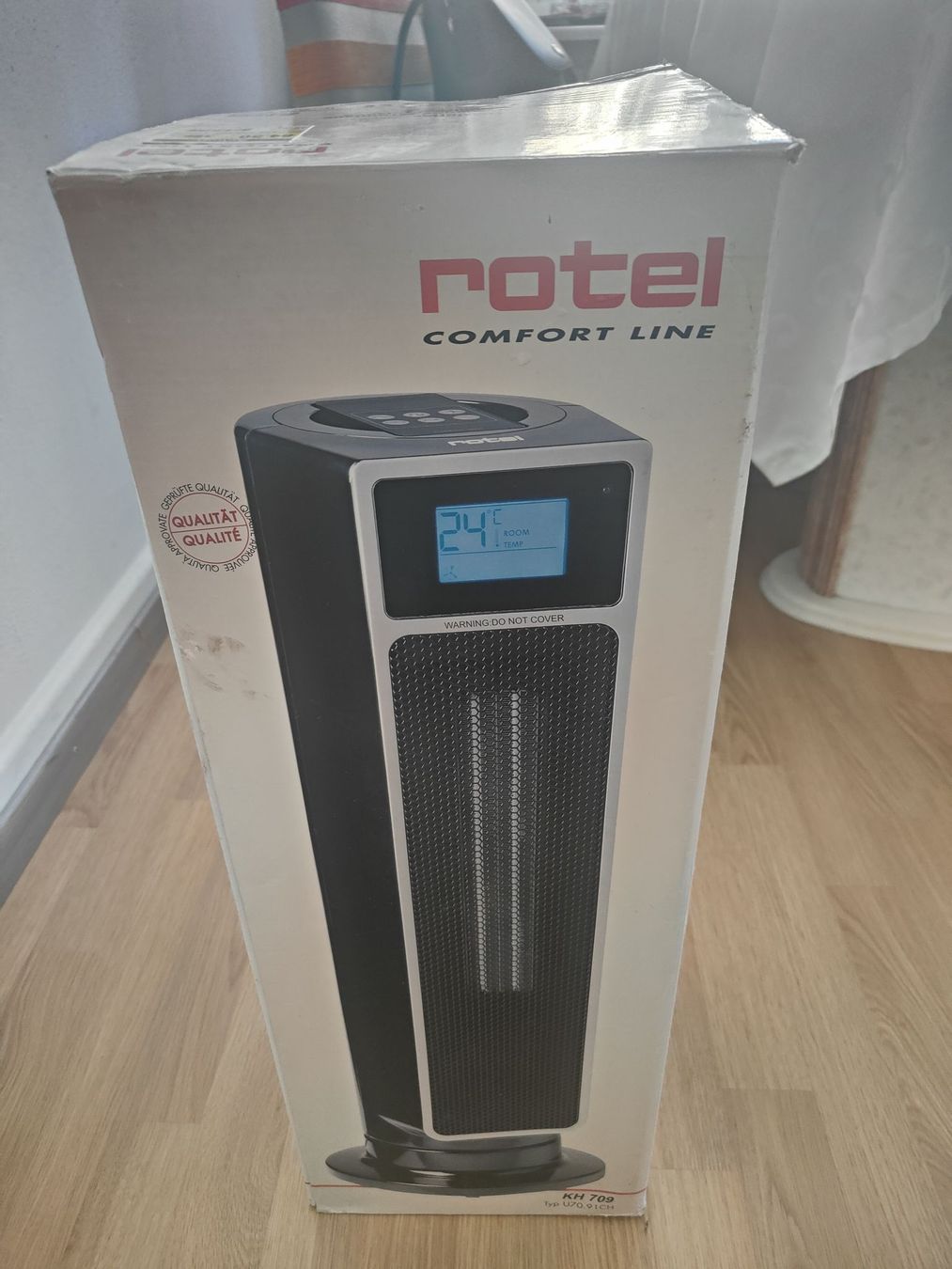 Rotel Radiatori: Chauffage céramique Rotel KH 709 avec télécommande – Nuovo (secondo la descrizione) da Biel/Bienne venduto da Edi5Roli3 5