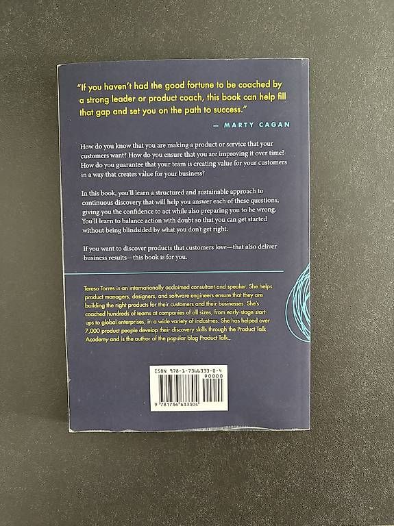 Bücher: Continuous Discovery Habits, Teresa Torres, englisch – Gebraucht aus Buchs AG von herzo1 1