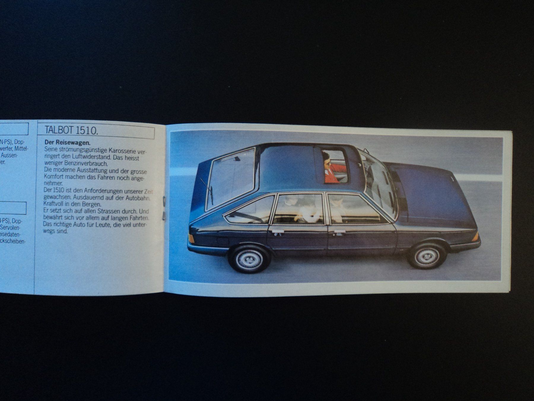 Talbot Documenti: Prospekt Talbot Jahresprogramm 1981 – Usato da Schwarzenburg venduto da modelCARama 4