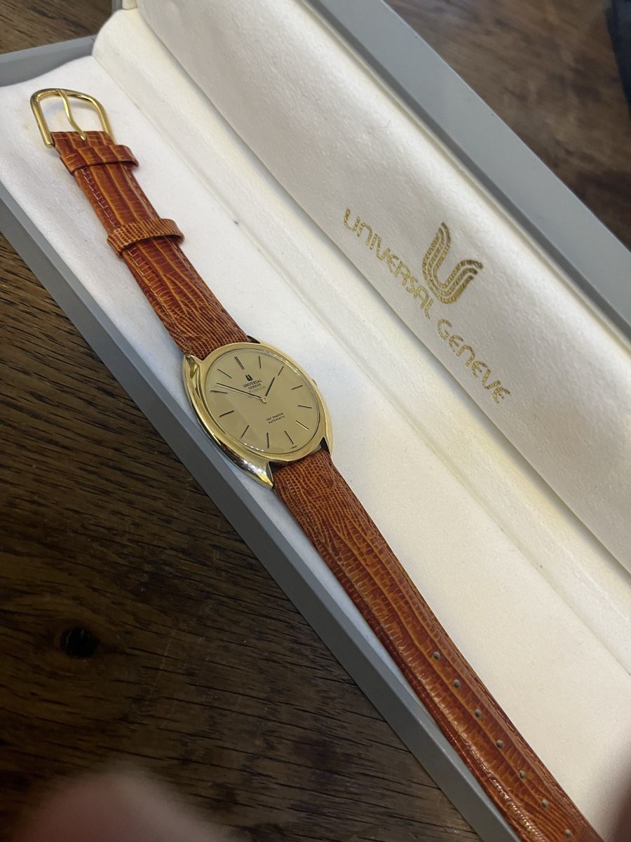 Universal Genève Orologi: Universal, Genève,Turler, Gild Shadow micro rotor automatic – Nuovo (secondo la descrizione) da Neuchâtel venduto da wyl_zxp8 5