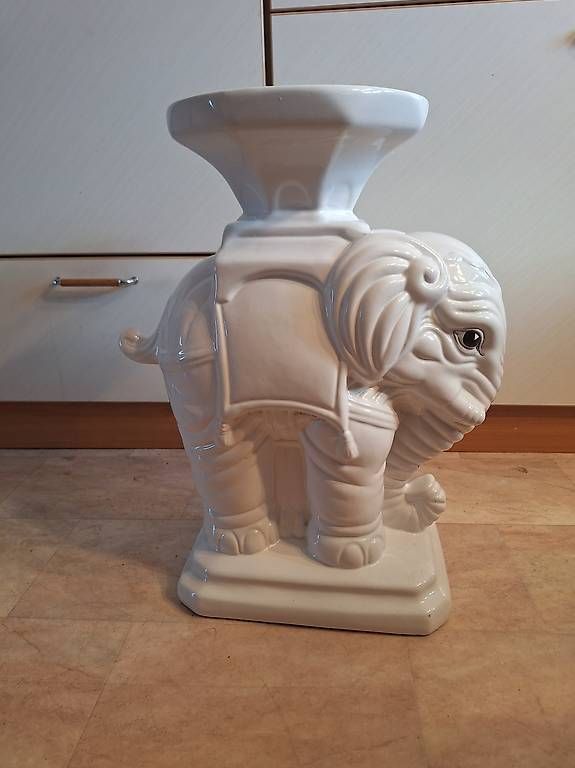Statuette: Porzellan Elefant – Usato da Büron venduto da engeldelfin1980 6