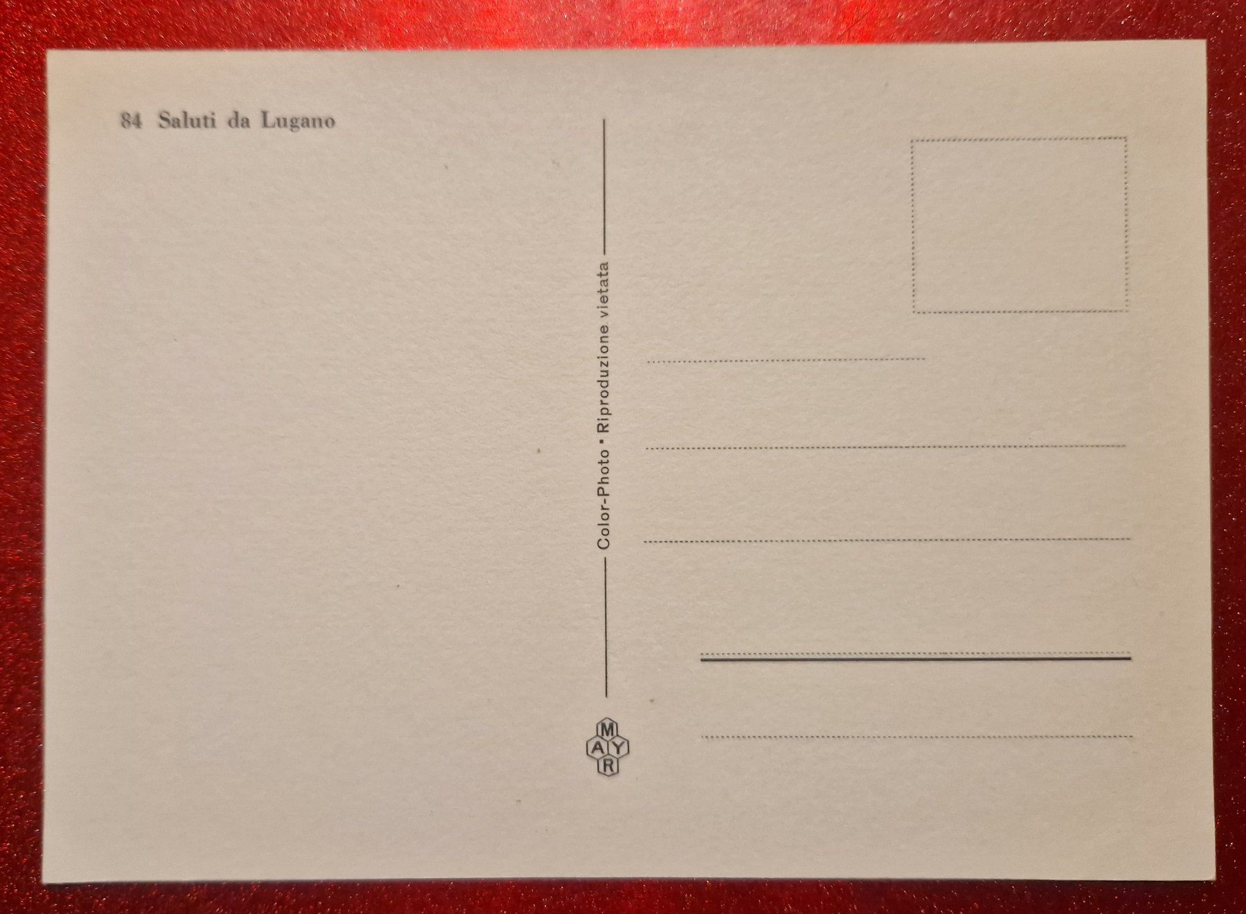 Ansichtskarten: Lugano - Saluti da Lugano – Neu (gemäss Beschreibung) aus Melchnau von Arthurius 1