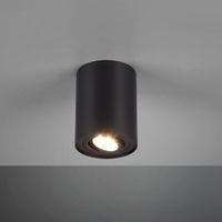 Deckenleuchte, Schwarz, 9 cm Ø, Strahler