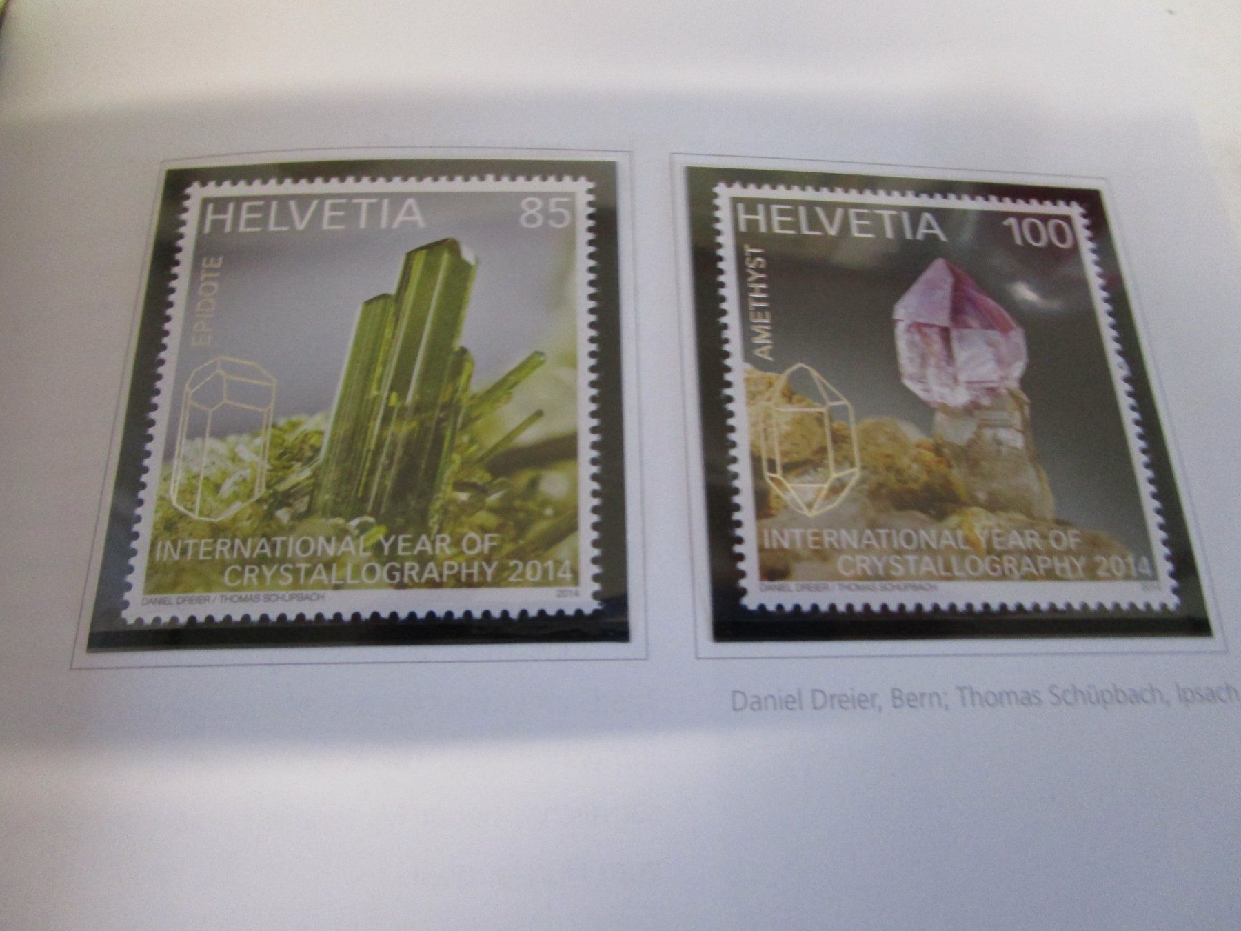 Tous les timbres: Jahrbuch Schweizer Briefmarken 2014 – D'occasion à Rupperswil par Ema10 5