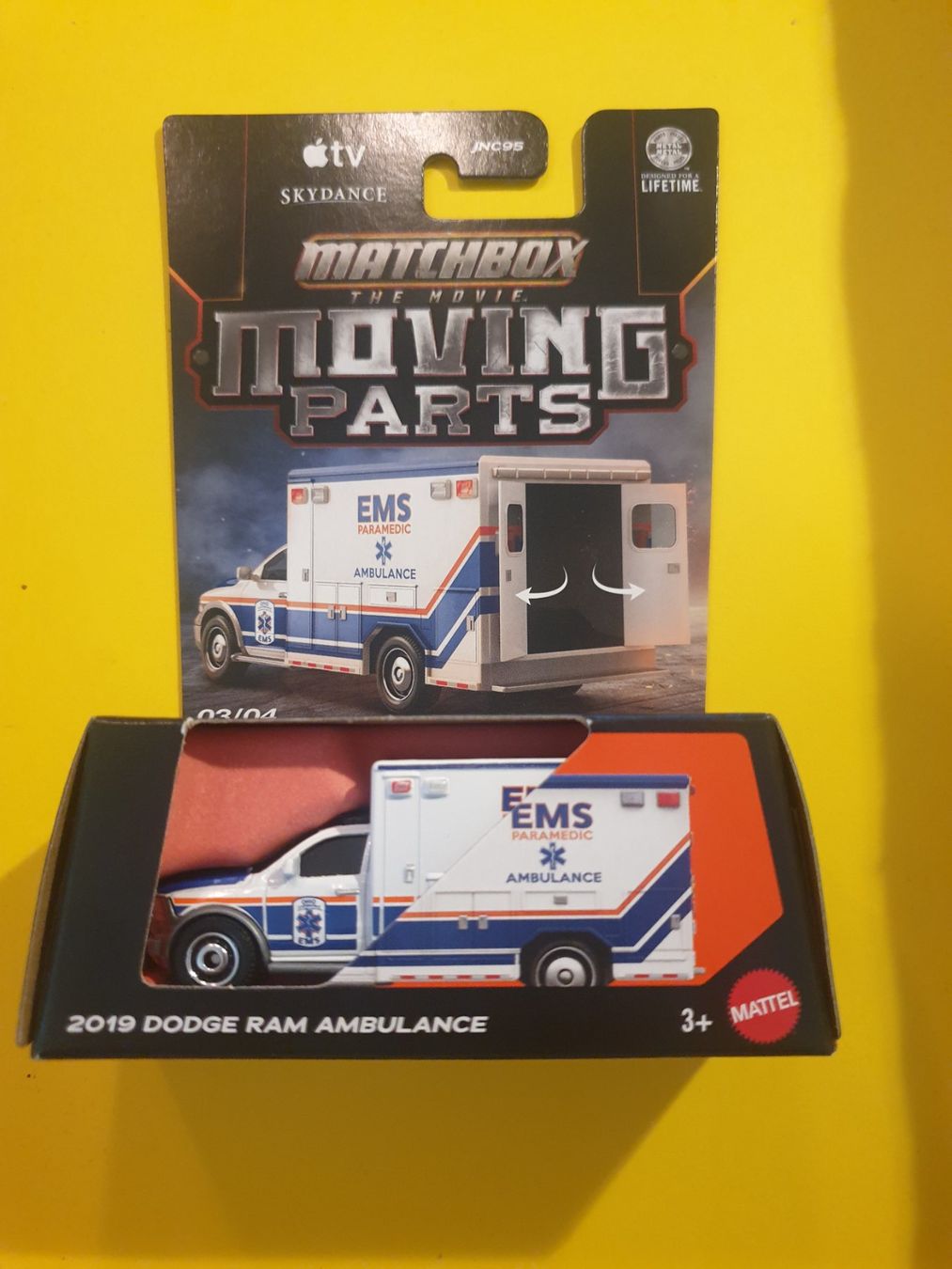 Matchbox Modellini d'auto: Matchbox 2019 DODGE RAM AMBULANCE – Nuovo e nell'imballaggio originale da Oftringen venduto da Rotor 1