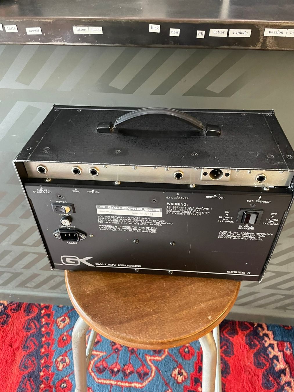 Amplificatori: Gallien Krueger vintage ML250 – Usato da Wallisellen venduto da aka-z76 3