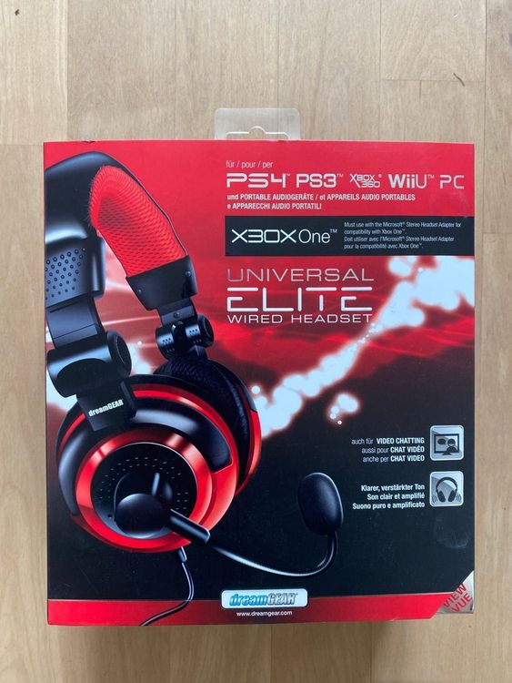 Universal elite wired discount headset