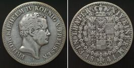 PREUSSEN Taler 1841 A, FRIEDRICH WILHELM IV. Silber SELTEN!
