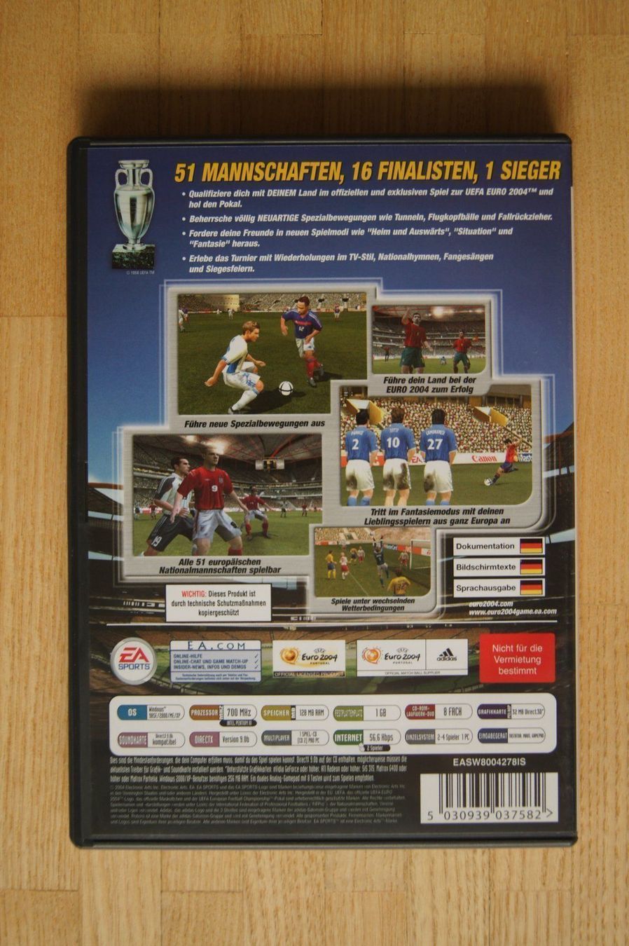 Spiele: Fussballspiel "Euro 2004" mit CH-Nati – Gebraucht aus St. Gallen von TheYoungGod 1