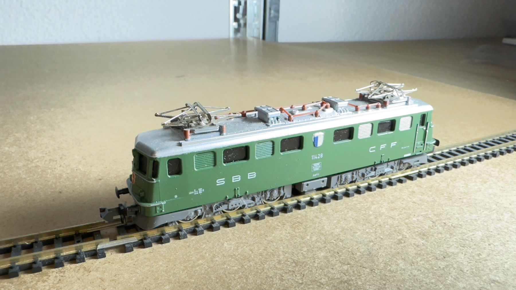 Trix Modellini di ferrovie: Trix Ae 6/6 Luzerne Spur N – Usato da Windlach venduto da Kelebra