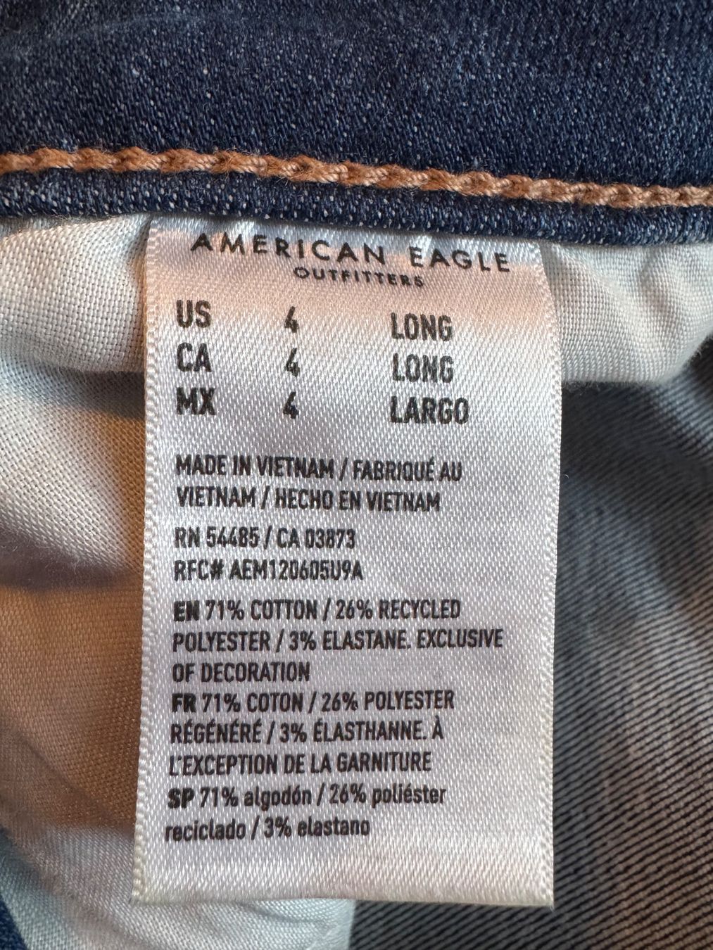 American Eagle Jeans: American Eagle Jeans, Top Zustand, US Grösse 4 long – Gebraucht aus Bern von Moonsleeper 4