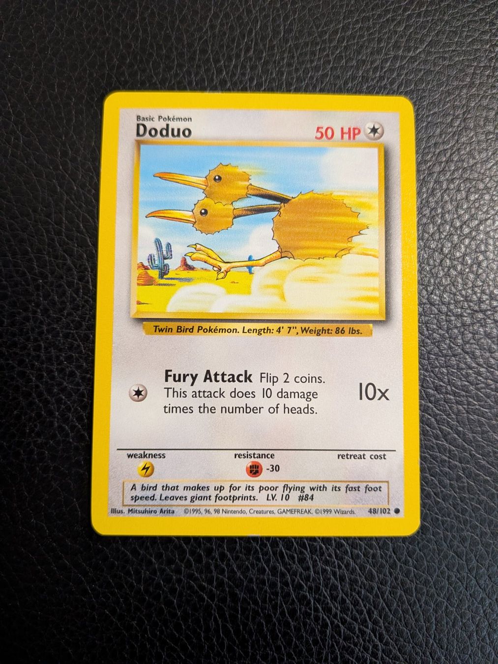 Pokémon Sammelbilder & Trading cards: Base Set Doduo 48/102 Ab 1 – Gebraucht aus Paradiso von Pkmn10