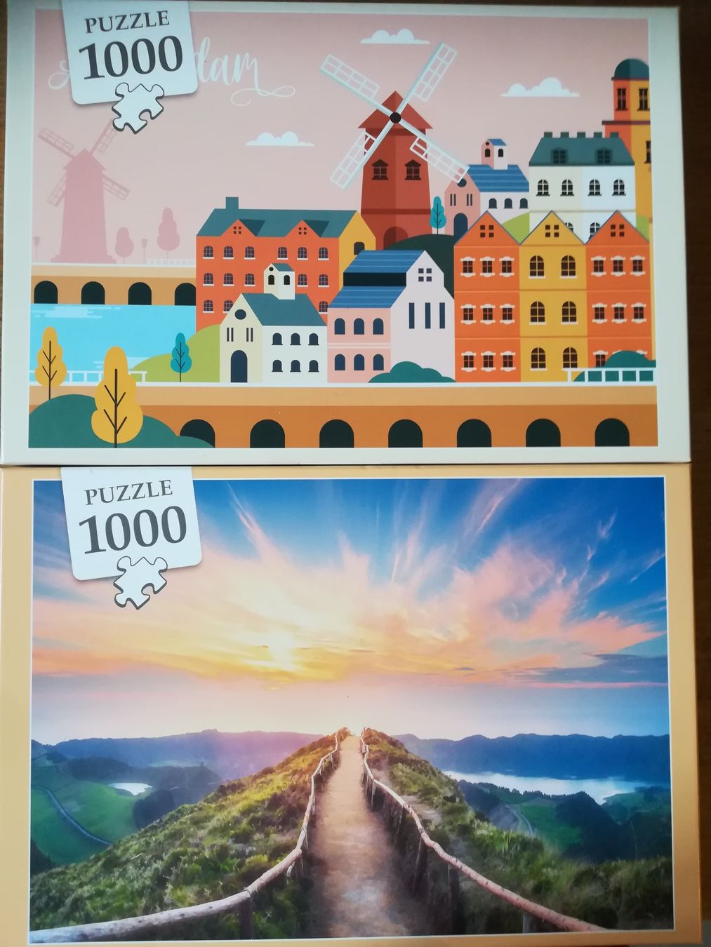 Puzzle: 2 Puzzles 1000 Teile neu und originalverpackt – Usato da Willisau venduto da kur_2kvf