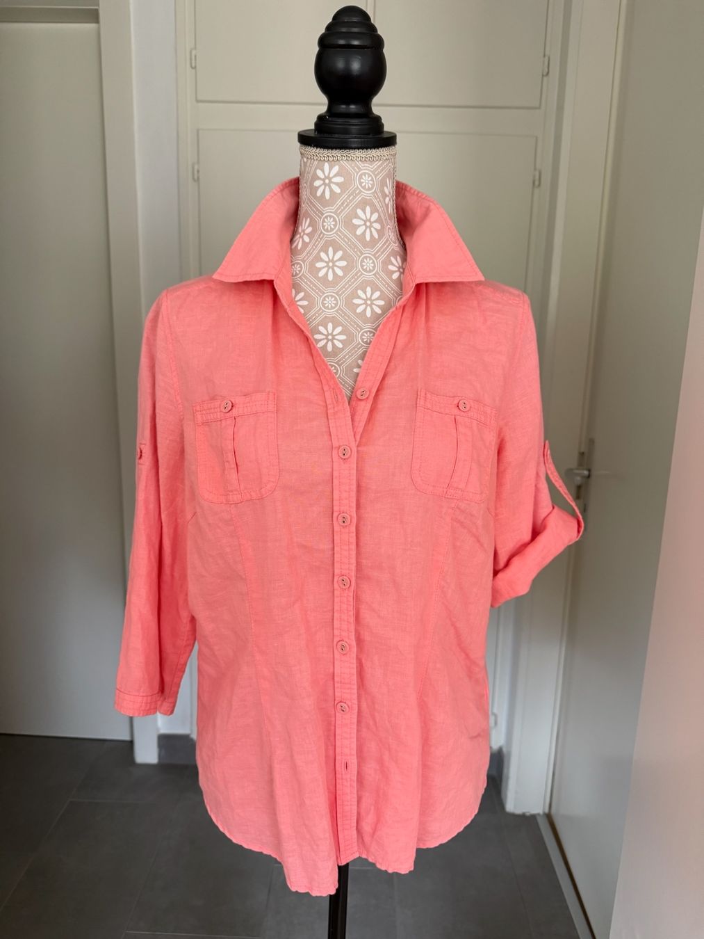 Camicette: Biaggini - Blouse - L - Lin/coton – Usato da Sion venduto da accroshoes