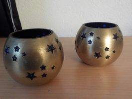 Weihnachten, Windlichter, 2 Stück (1)