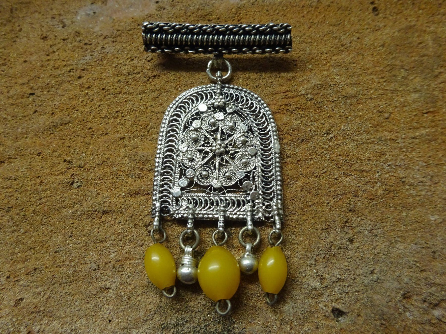 Spille & Fermagli: Brosche Fatima Hand / STANETZKY ISRAEL – Usato da Esslingen venduto da FetteSchnecke 4