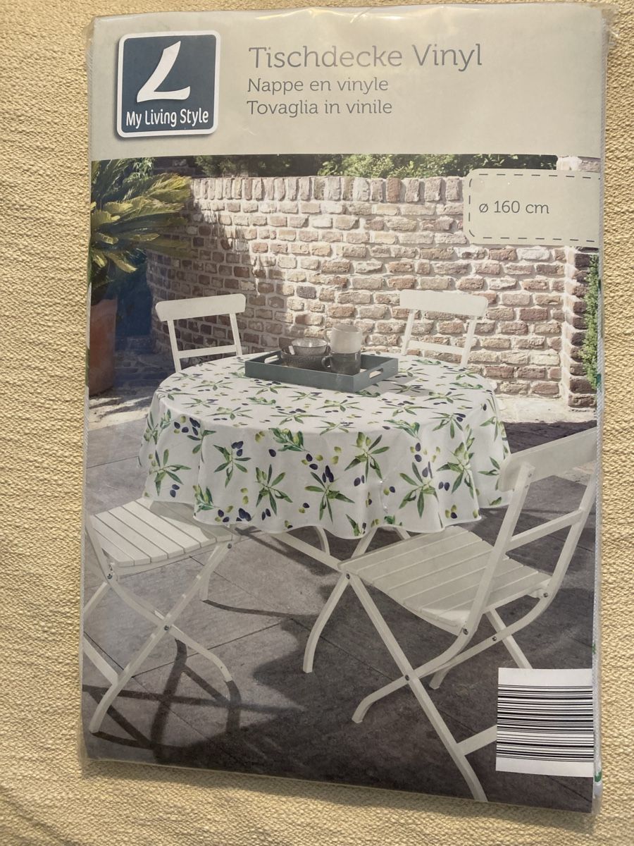 Altra biancheria da tavola: Tischdecke rund 160 cm NEU – Nuovo e nell'imballaggio originale da Widen venduto da nigella90