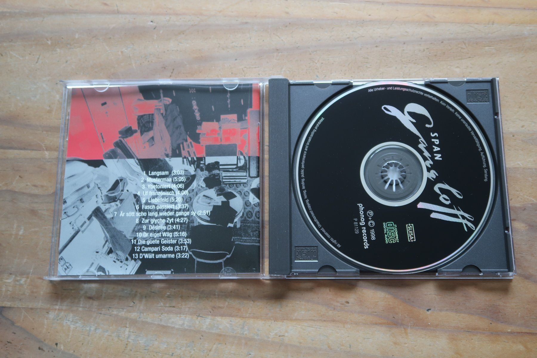 CDs: SPAN - GANGLOFF - CD – D'occasion à Basel par Patiscat 3