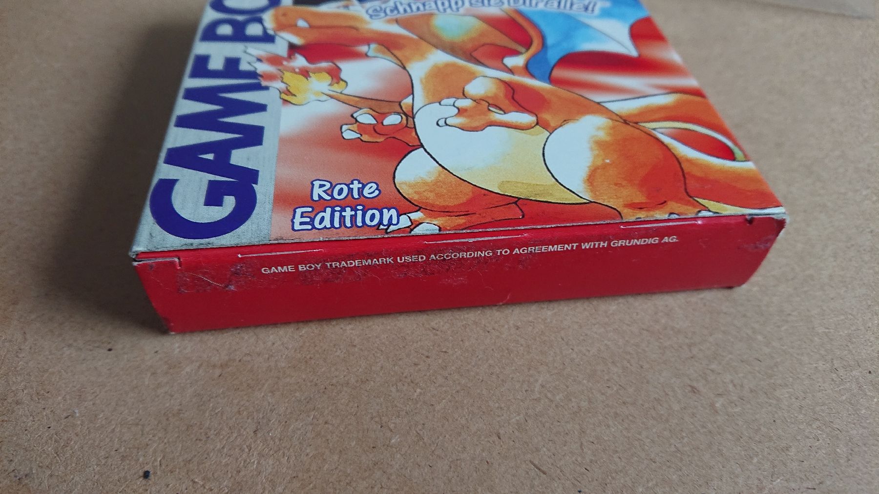 Pokémon Rote Edition Gameboy - Komplett mit Anleitung! (Gebraucht) in ...
