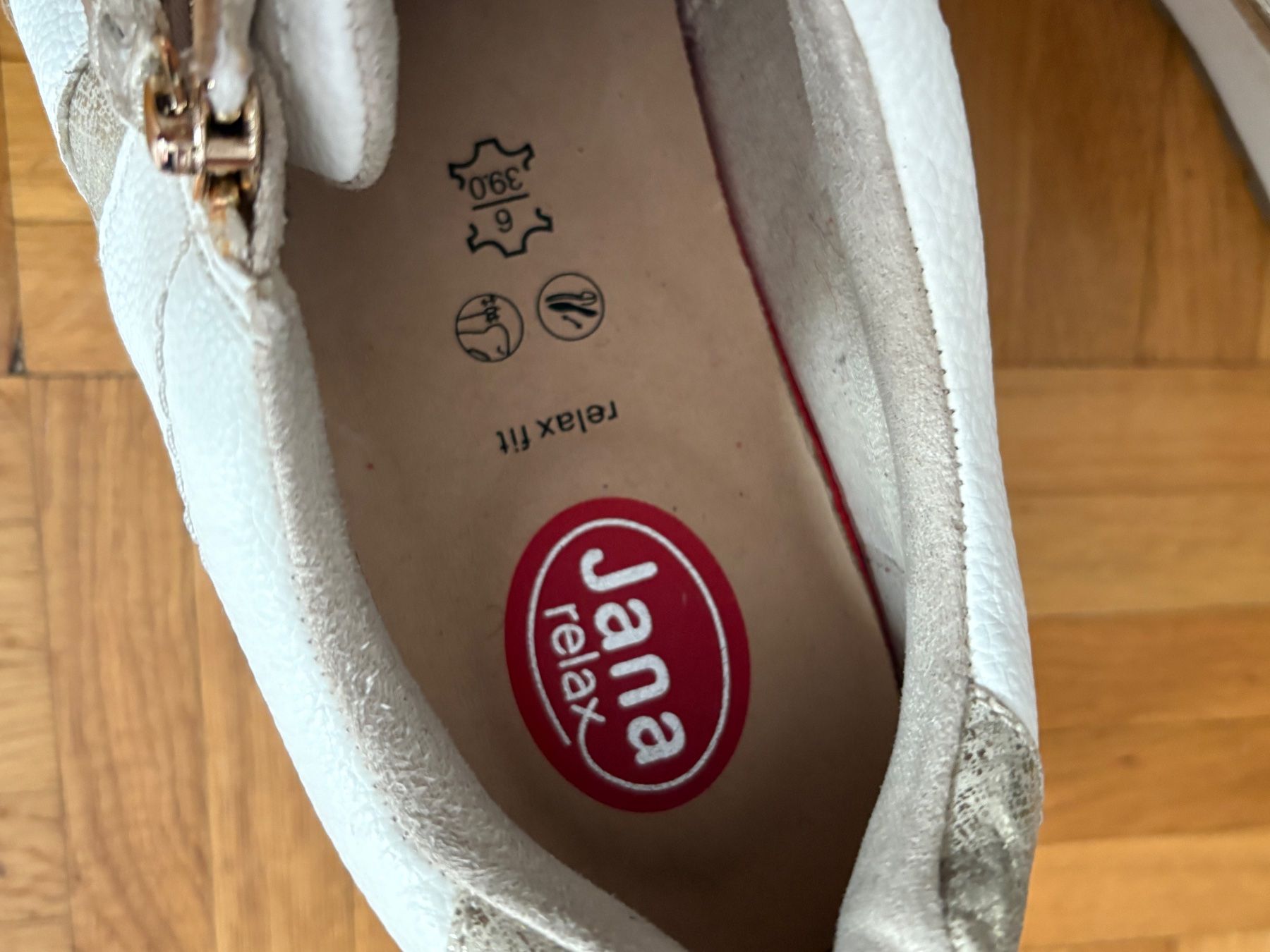 Jana Scarpe da donna: JANA Relax Schuhe Leder Gr.39 – Usato da Genève venduto da sunandwind 2