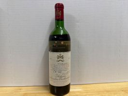 1 Flasche Chateau Mouton Rothschild 1971 75cl Bordeaux...
