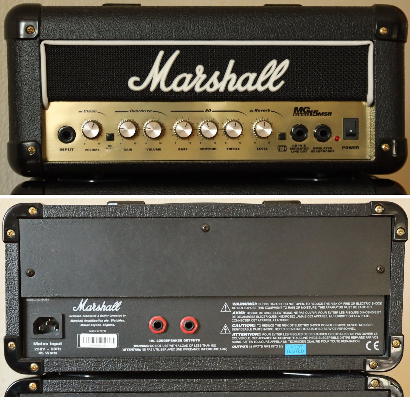 Marshall Amplificatori: Marshall MG15MS II Microstack – Usato da Niederhasli venduto da elise_sr2 4