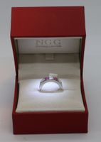 ♥️ Diamant - Rubin - Ring mit Zertifikat von NGG, Thailand