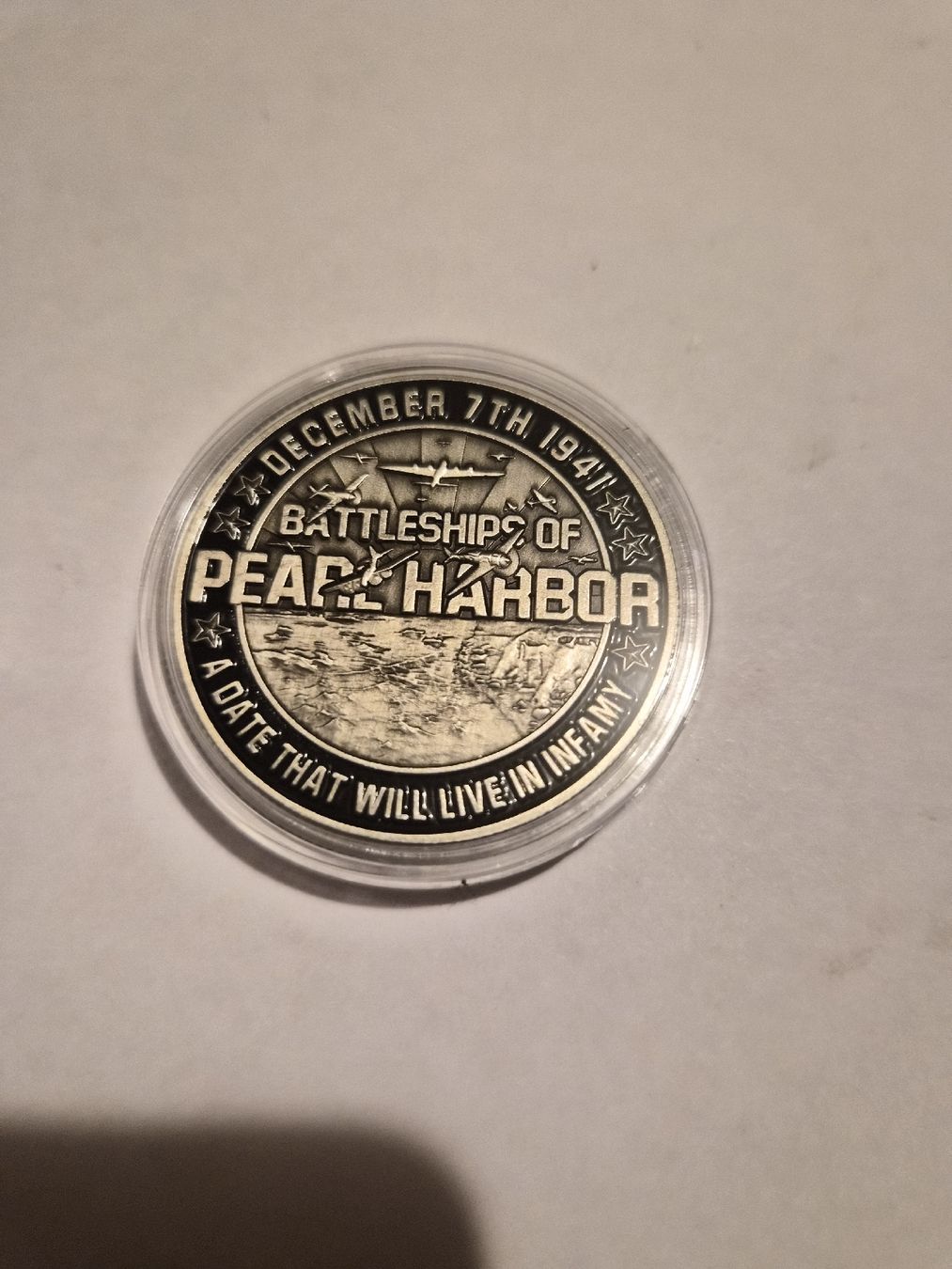 Tutti le monete: Pièce commémorative Pearl Harbor – Nuovo (secondo la descrizione) da Senèdes venduto da hen_fw8b