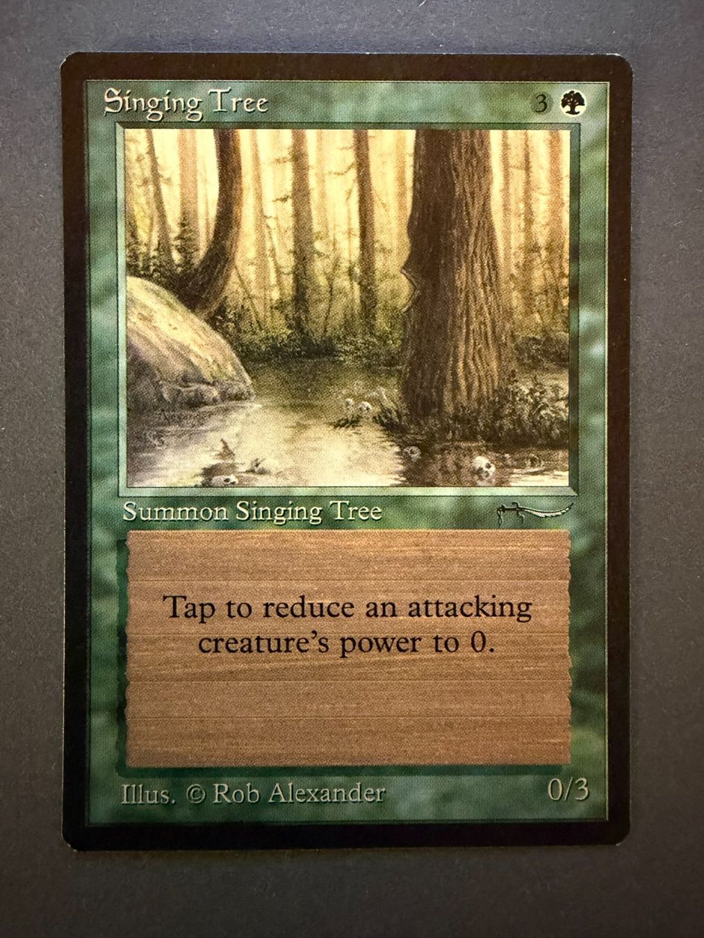 Magic The Gathering Carte collezionabili: Singing Tree // Arabian Nights // Magic The Gathering – Usato da Binz venduto da Tempelritter