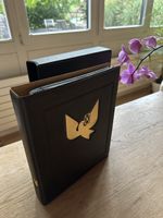 Luxus Ringbinder Philswiss wattiert mit 21 Einlageblätter un