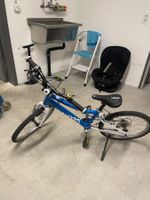 Kinderfahrrad Woom 4 blau 20 Zoll gebraucht guter Zustand