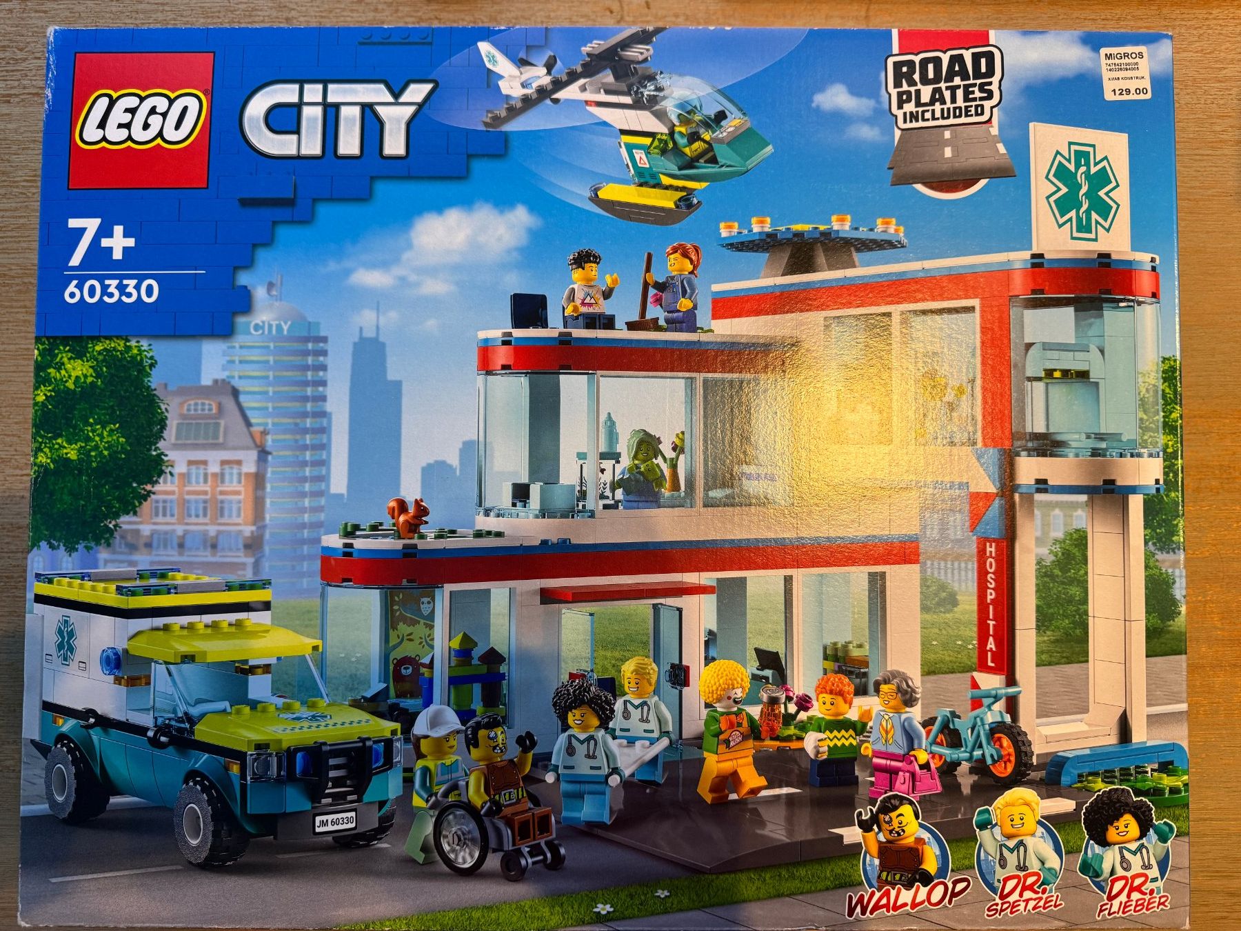 Lego Baukästen: Lego City Krankenhaus 60330 – Neu und originalverpackt aus Othmarsingen von