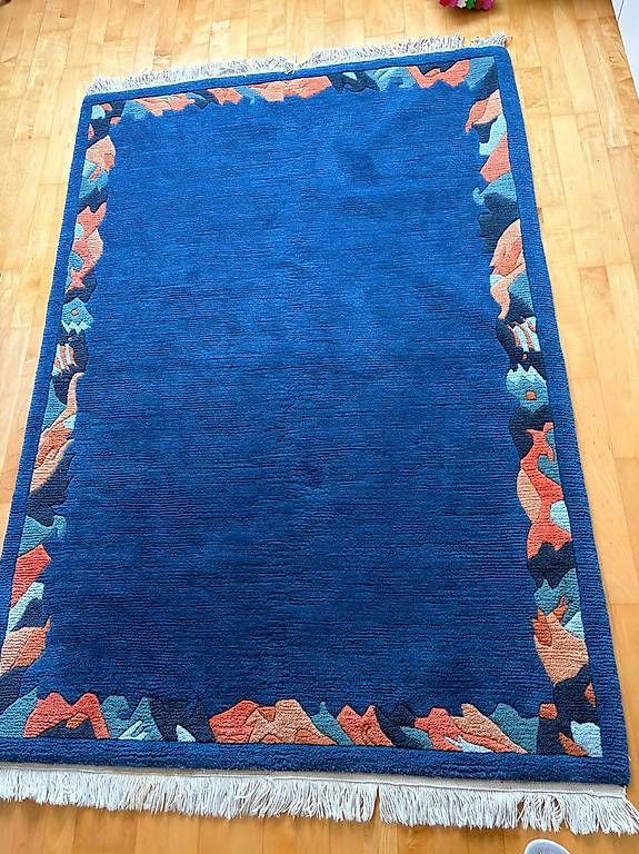 Tappeti: Wollteppich blau 175cm x 125cm – Usato da Steffisburg venduto da car_qwr6