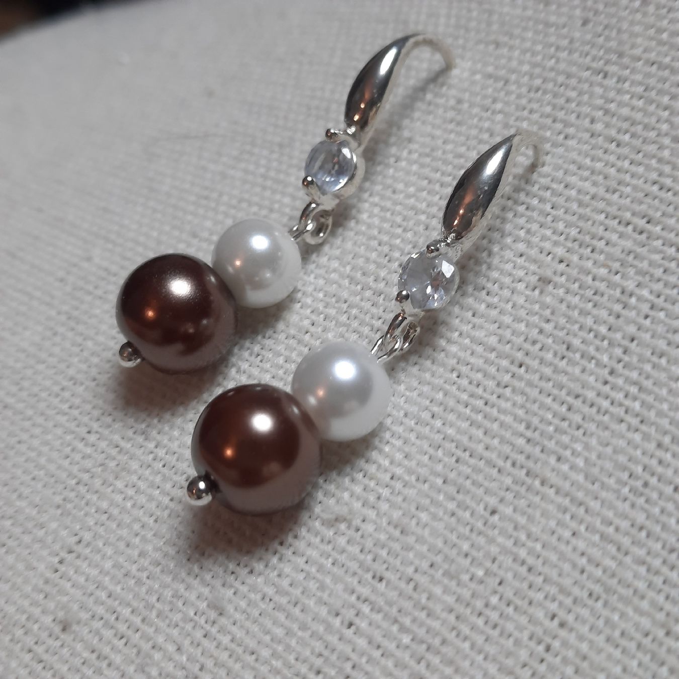 Perle (finte): Elegante Ohrringe mit Perlen, neuwertig – Nuovo (secondo la descrizione) da Solothurn venduto da lsc_pf99 4