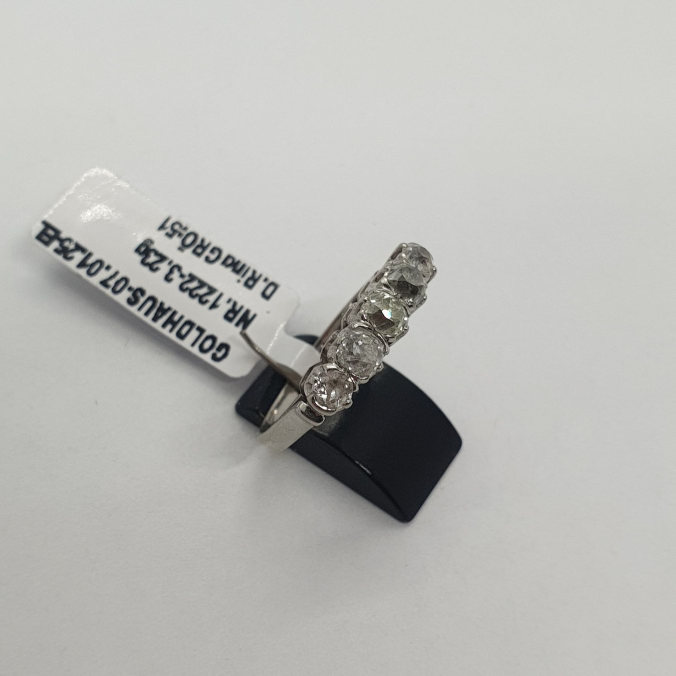 Anelli: Echt 18K Gold - Diamant Ring – Usato da Luzern venduto da Luzern-Goldhaus 1