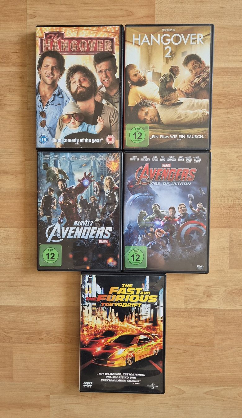 Tutti i DVDs: DVD Fünferset – Usato da Rieden AG venduto da Marcse95