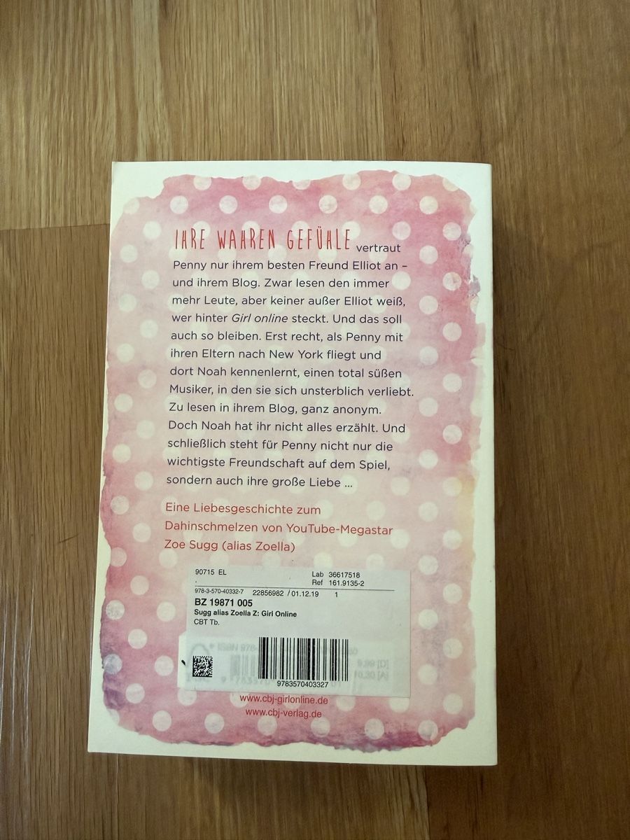 Bücher: Girl Online – Gebraucht aus Henggart von nas_d9gw 1