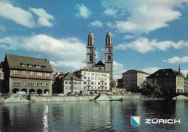 Zürich Grossmünster,Zunfthaus zum Rüden ZH