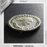 Römische Silbermünze - Valerianus