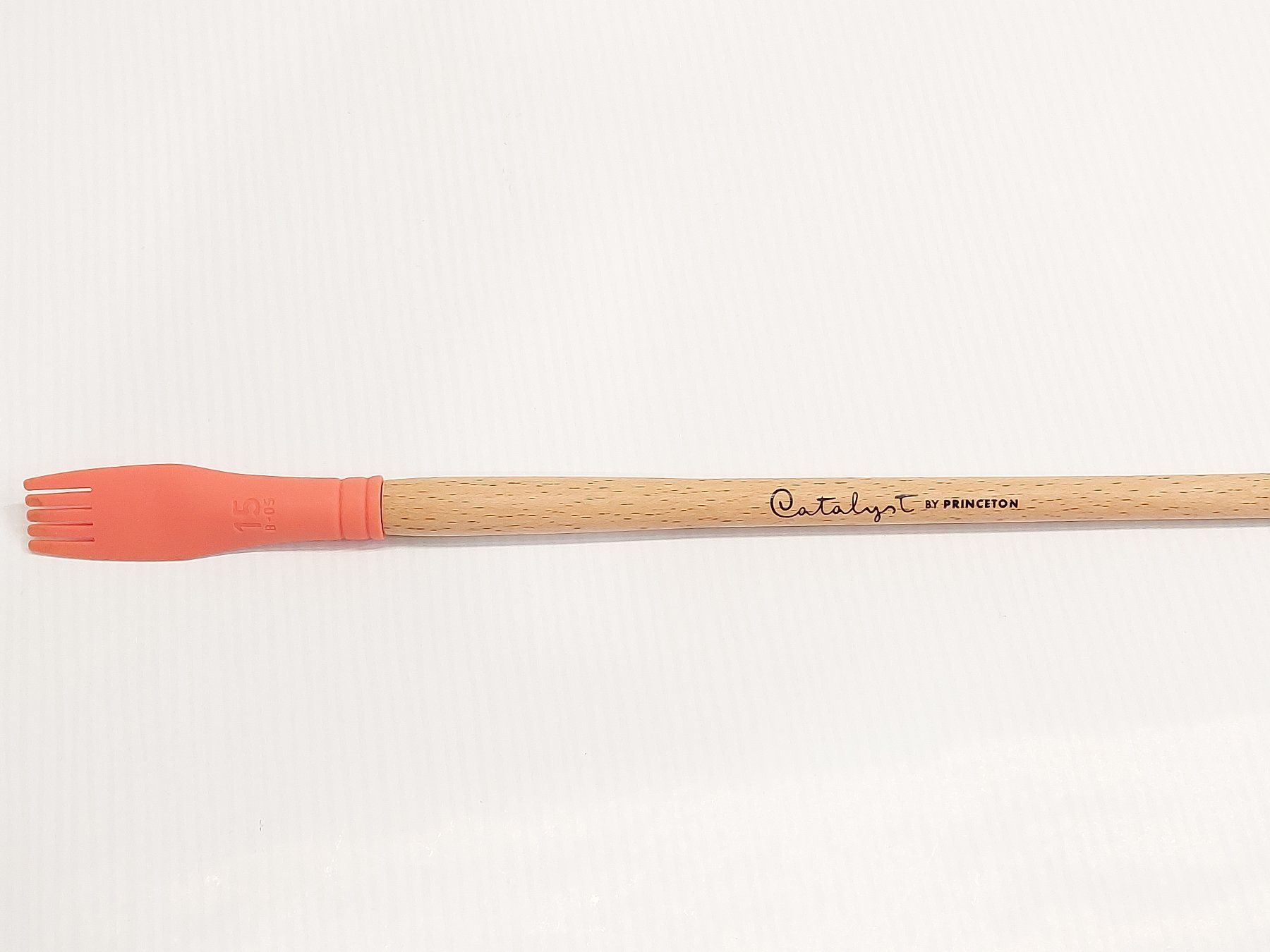 Pennelli: Princeton Catalyst 15 orange spatula silicone brush – Usato da Territet venduto da Meridius6