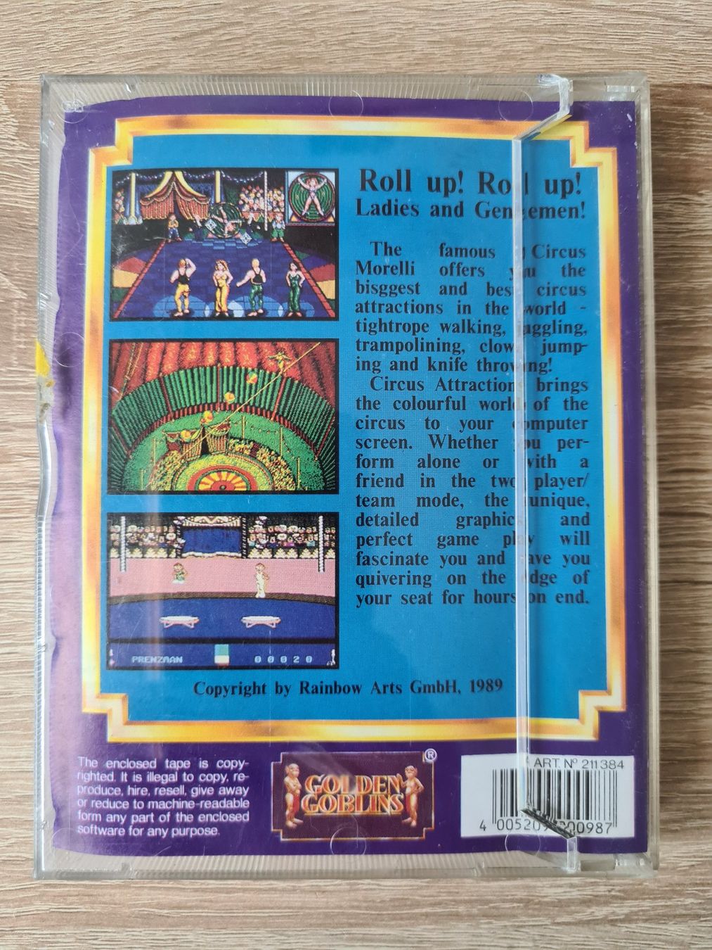 Giochi: Circus Attractions (Rare) - Commodore 64 - C64 – Usato da Carouge GE venduto da Franllo 1