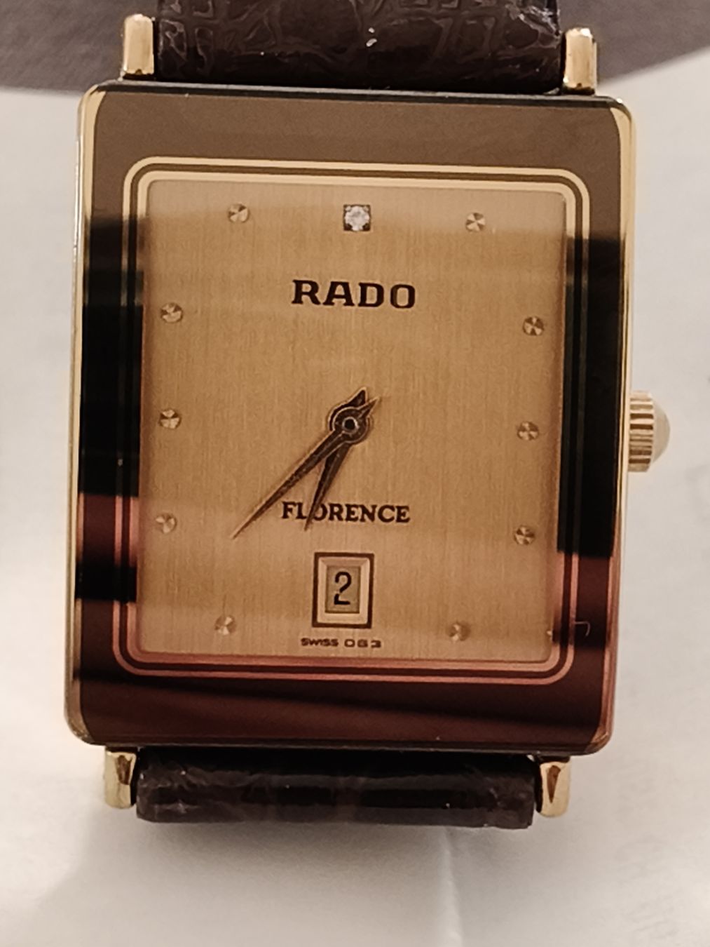 Rado Montres: Rado "Florence"-Quarzuhr läuft – D'occasion à Glattbrugg par tarnkappenbomber 3