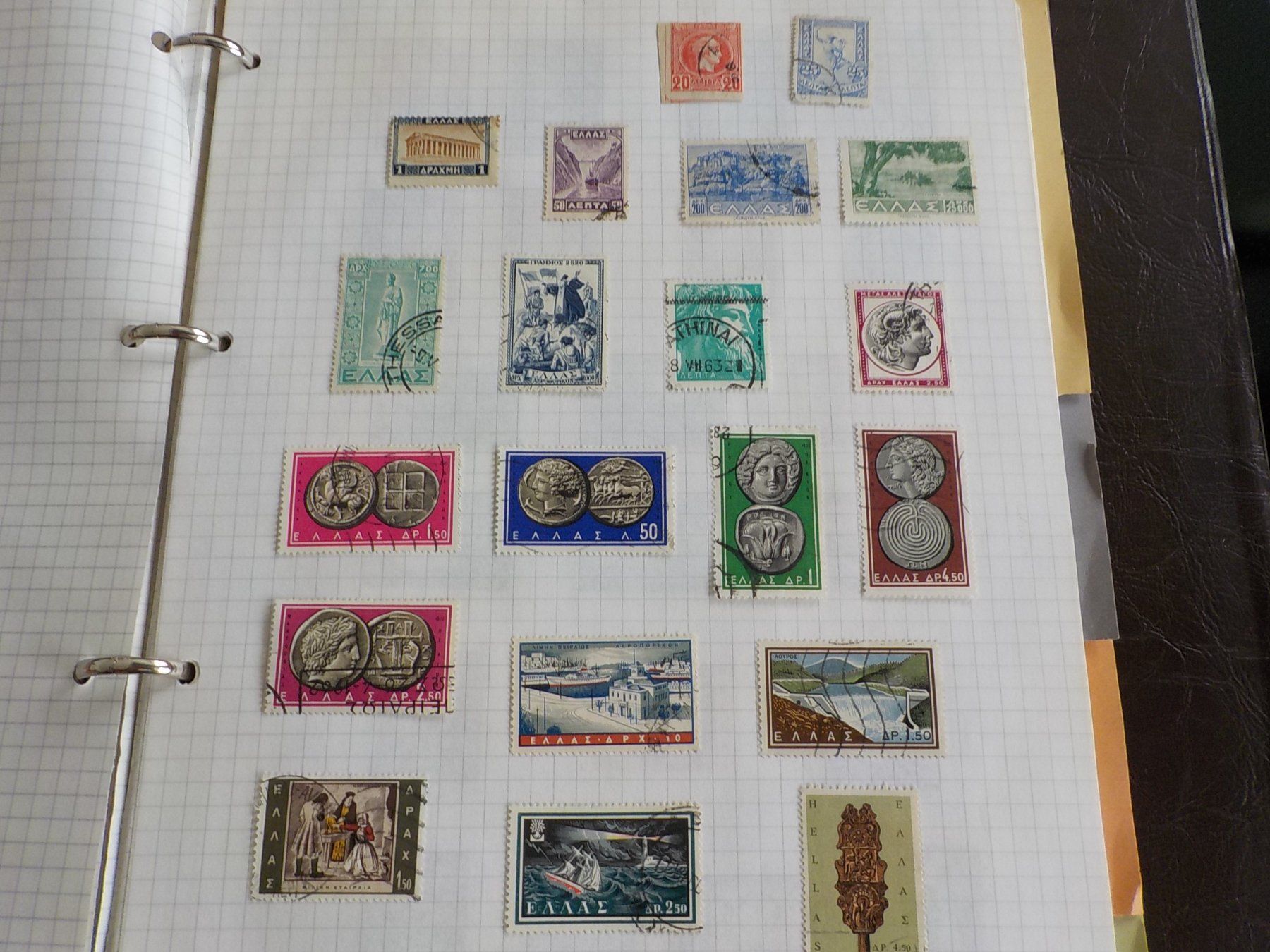 Tutti i francobolli: Briefmarken Europa, grosser Posten im Ringbinder mit Falz o – Usato da Ebikon venduto da alanchal 2